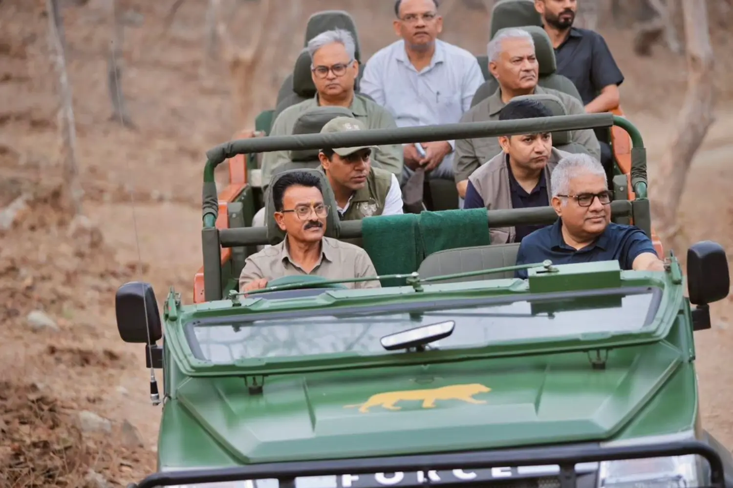 Jeep Safari in Gir National Park